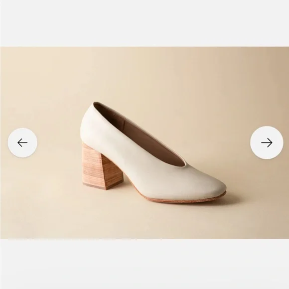 Huma Blanco Salvador Heels in Bone - Picture 9 of 11